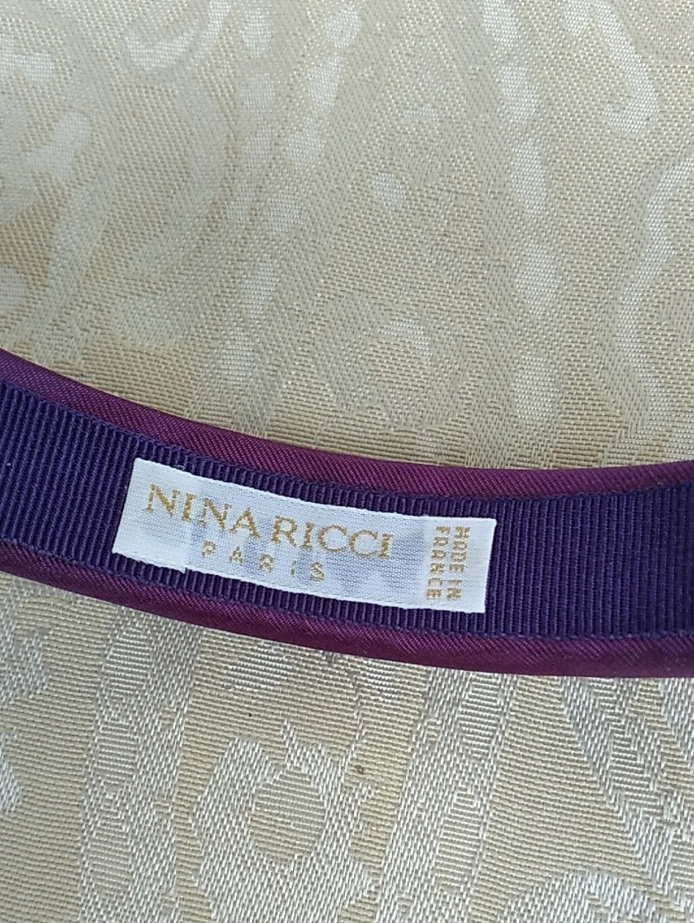 Vintage Nina Ricci Bow Headband